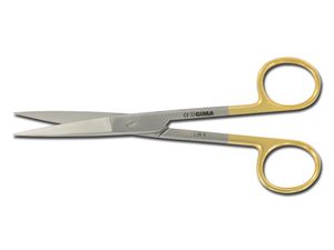 Hovedbilde Kirurgisk saks,rett -butt/skarp, butt/butt, skarp/skarp,14,5cm 